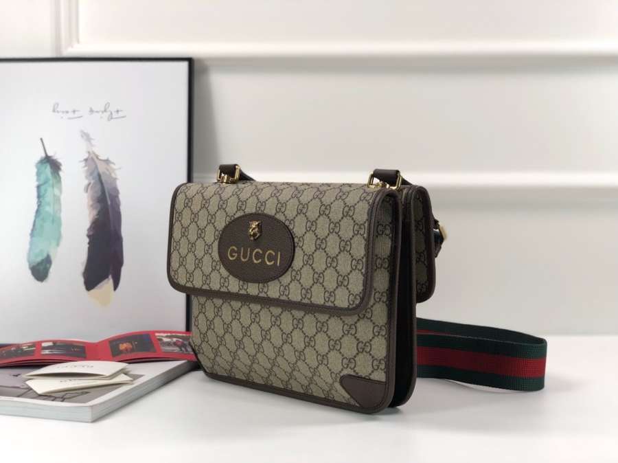 Gucci GG Supreme messenger bag 495654 9C2VT 8745 - Click Image to Close
